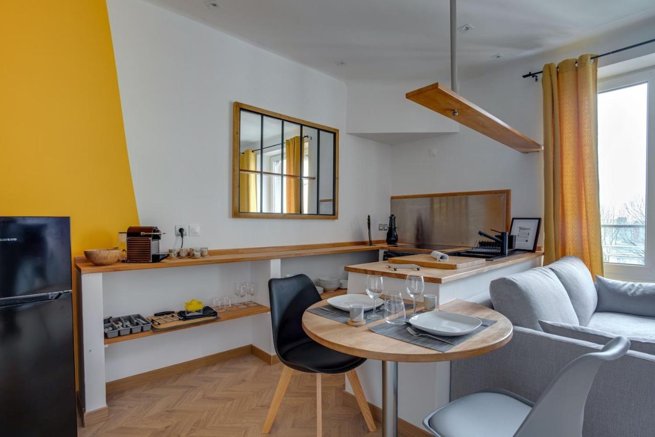 Au Coeur De Nantes Design Et Cosy Apartment Luaran gambar